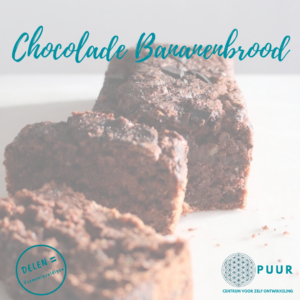 Chocolade bananenbrood