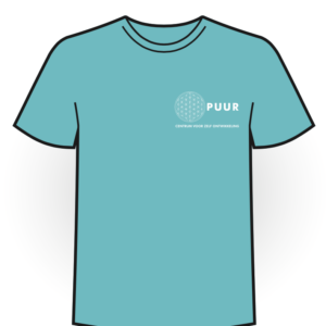 PUUR shirts dames (aqua blauw)